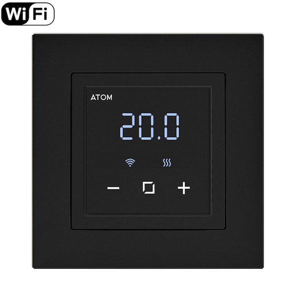 Терморегулятор ATOM Delta Wi-Fi черный