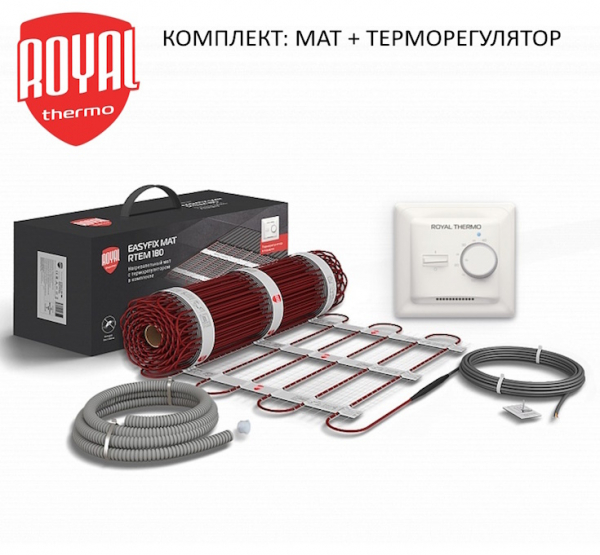 Теплый пол под плитку ERGERT Extra 200 - 7,0 кв.м.