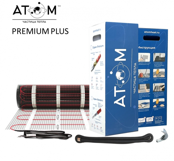 Теплый пол Атом Premium Plus - 2,25 кв.м. 